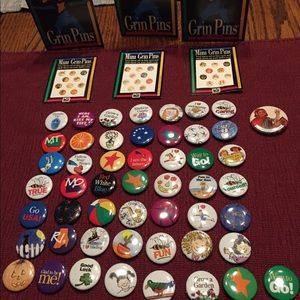 American Girl Grin Pins